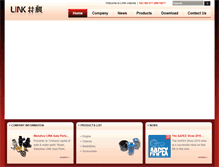 Tablet Screenshot of link-autoparts.com
